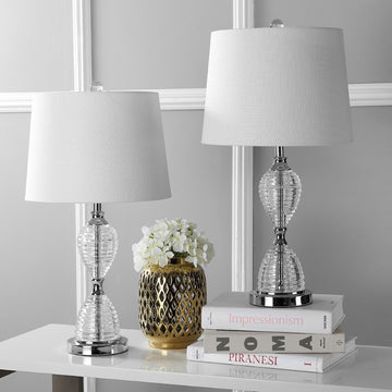 Aubrey 24" Crystal LED Table Lamp - JONATHAN Y